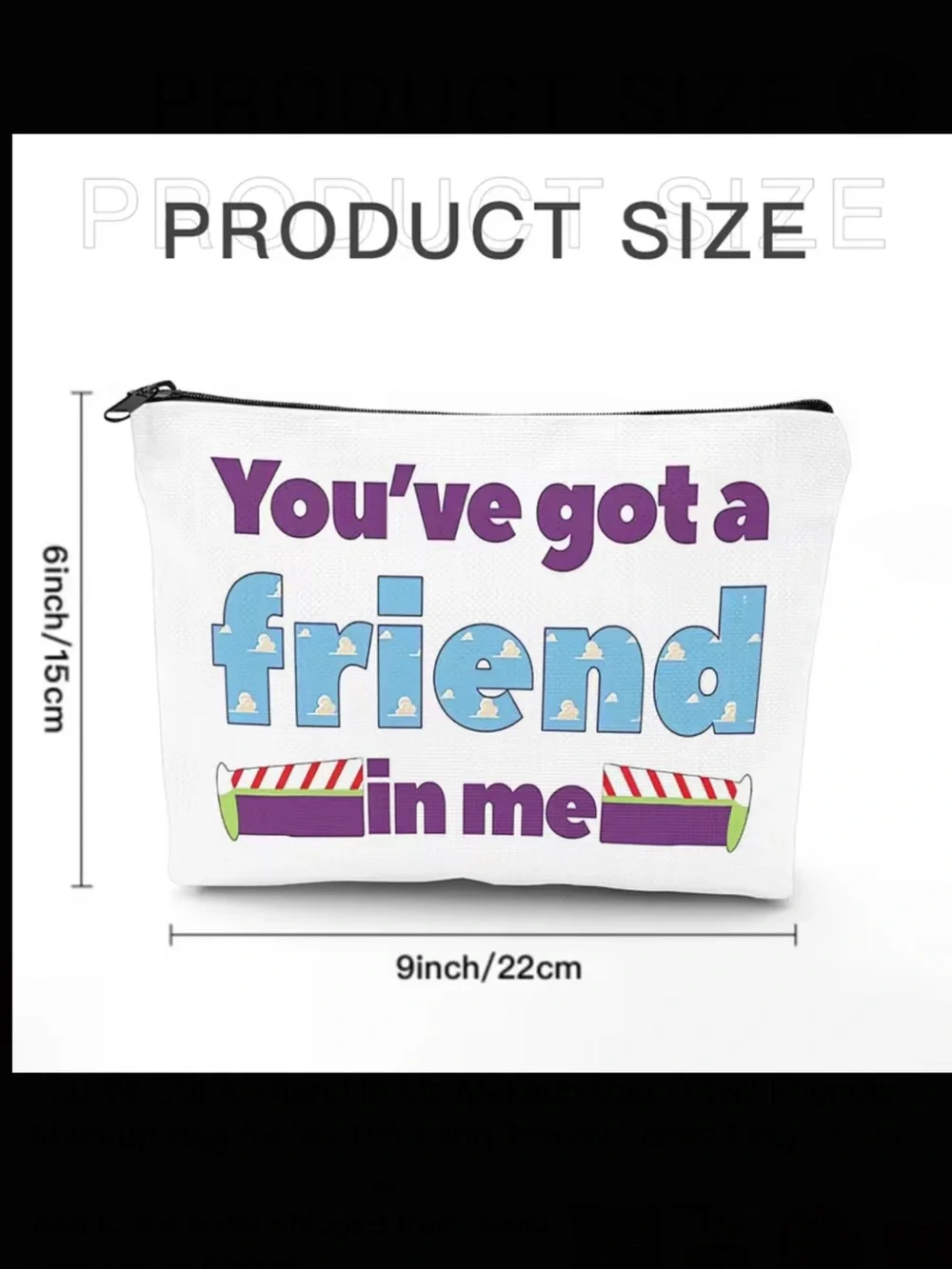 Toy Story Makeup Bag